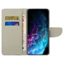 Oldalra nyíló mintás telefontok Samsung Galaxy A17 telefonhoz - PILLANGÓ