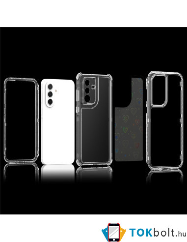 Rugalmas TPU tok Samsung Galaxy A37 készülékhez - ÁTTETSZŐ