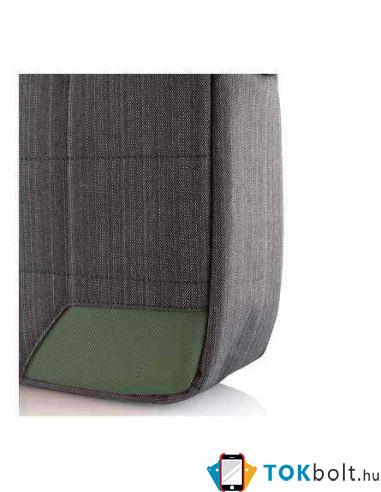 Modecom MONTANA 15,6 notebook oldaltáska szürke-zöld