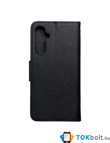 FANCY BOOK oldalra nyíló tok Samsung Galaxy A57 telefonhoz - Fekete