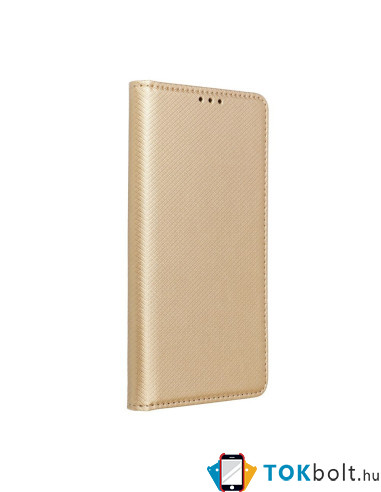 SMART oldalra nyíló tok Samsung Galaxy A57 5G telefonhoz - Arany