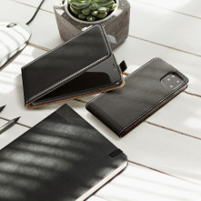 SLIM FLEXI Flip tok Samsung Galaxy A57 5G 5G telefonhoz - Fekete