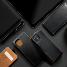 SLIM FLEXI Flip tok Samsung Galaxy A57 5G 5G telefonhoz - Fekete