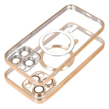 MagSafe kompatibilis ütésálló TPU tok Samsung Galaxy S26 telefonhoz - ARANY