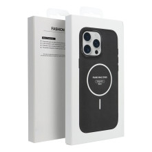 MagSafe kompatibilis ütésálló TPU tok Samsung Galaxy A57 telefonhoz - FEKETE