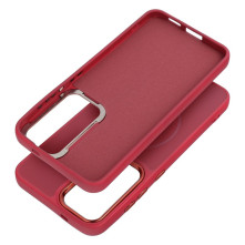 MagSafe kompatibilis ütésálló TPU tok Samsung Galaxy A57 telefonhoz - MAGENTA