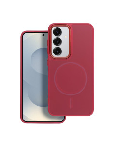 MagSafe kompatibilis ütésálló TPU tok Samsung Galaxy A57 telefonhoz - MAGENTA