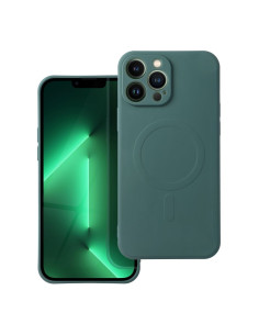 MagSafe kompatibilis ütésálló TPU tok Samsung Galaxy A57 telefonhoz - ZÖLD