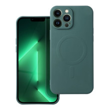 MagSafe kompatibilis ütésálló TPU tok Samsung Galaxy A57 telefonhoz - ZÖLD
