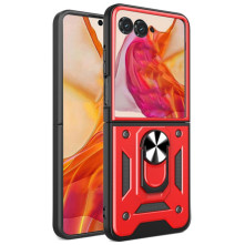 Slide Camera ütésálló tok Motorola Razr 70 / Razr 60 / Razr 50 / Razr 2025 / Razr 2024 telefonhoz - PIROS