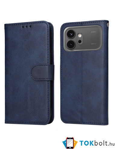 Oldalra nyíló tok Honor 600 / 600 Pro telefonhoz - KÉK