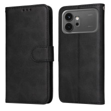 Oldalra nyíló tok Honor 600 / 600 Pro telefonhoz - FEKETE