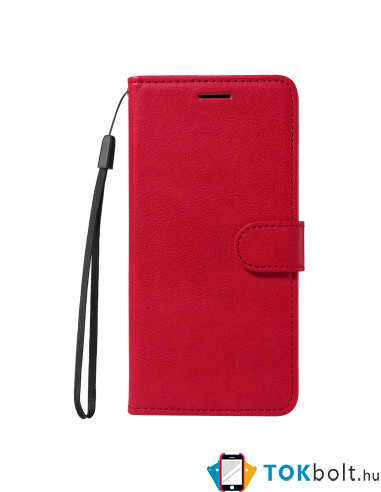 Oldalra nyíló tok Xiaomi 17T telefonhoz - PIROS