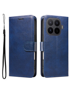 Oldalra nyíló tok Xiaomi 17T Pro telefonhoz - KÉK