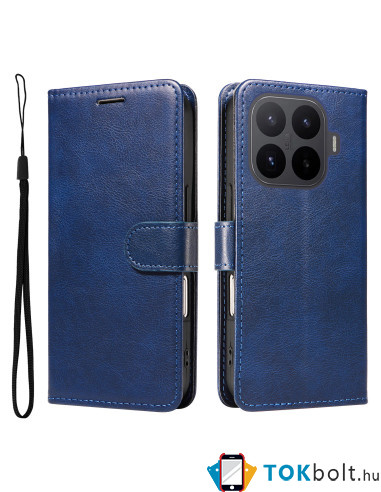 Oldalra nyíló tok Xiaomi 17T Pro telefonhoz - KÉK