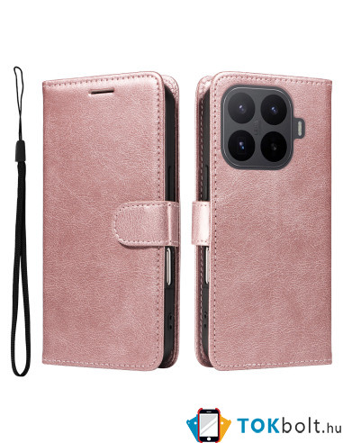 Oldalra nyíló tok Xiaomi 17T Pro telefonhoz - RÓZSAARANY