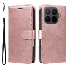 Oldalra nyíló tok Xiaomi 17T Pro telefonhoz - RÓZSAARANY