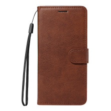 Oldalra nyíló tok Xiaomi 17T Pro telefonhoz - BARNA