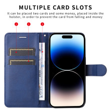 Oldalra nyíló tok Xiaomi 17T telefonhoz - KÉK