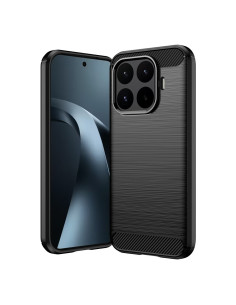 Xiaomi 17T karbon mintás tok - FEKETE