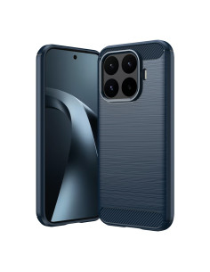 Xiaomi 17T karbon mintás tok - KÉK