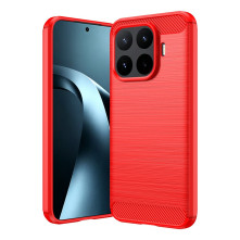 Xiaomi 17T Pro karbon mintás tok - PIROS