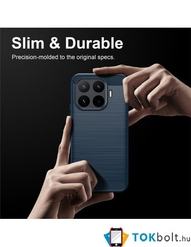 Xiaomi 17T Pro karbon mintás tok - KÉK
