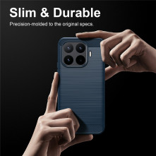 Xiaomi 17T Pro karbon mintás tok - KÉK