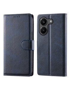 Oldalra nyíló tok Xiaomi Poco X8 Pro telefonhoz - KÉK
