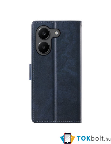 Oldalra nyíló tok Xiaomi Poco X8 Pro telefonhoz - KÉK