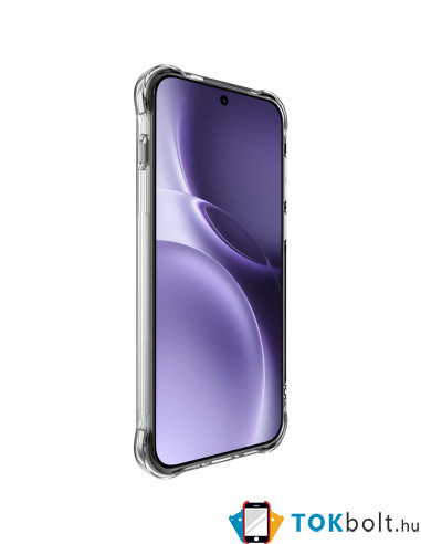IMAK rugalmas TPU tok Vivo X300 Pro készülékhez - ÁTTETSZŐ