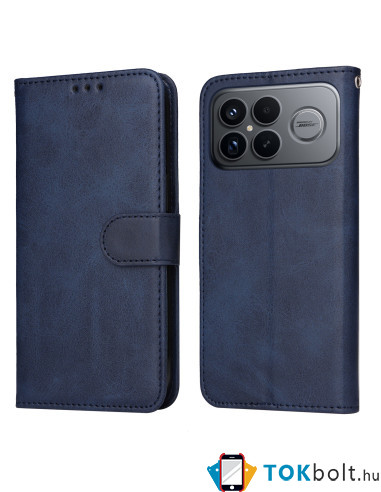 Oldalra nyíló tok Xiaomi Redmi K90 Pro Max / Poco F8 Ultra telefonhoz - KÉK