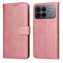 Oldalra nyíló tok Xiaomi Redmi K90 Pro Max / Poco F8 Ultra telefonhoz - RÓZSASZÍN