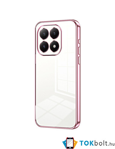 Rugalmas TPU tok Xiaomi 15T készülékhez - RÓZSASZÍN