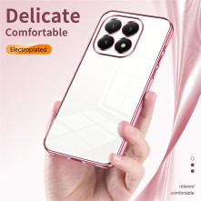 Rugalmas TPU tok Xiaomi 15T készülékhez - RÓZSASZÍN