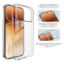 IMAK rugalmas TPU tok Honor 600 / 600 Pro 5G / X9d 5G / X70 5G készülékhez - ÁTLÁTSZÓ