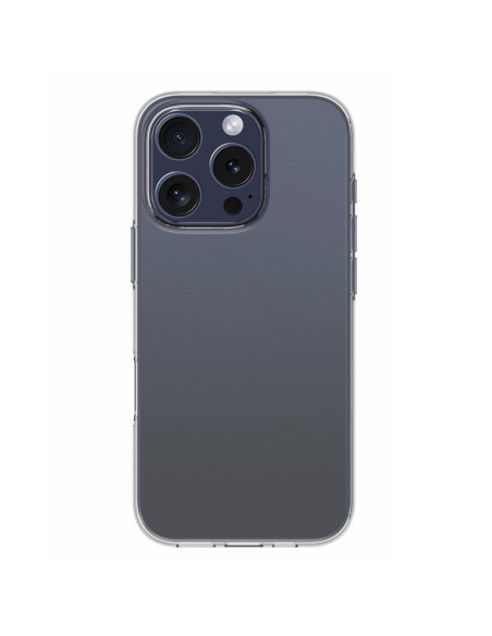 Rugalmas TPU tok Apple iPhone 16 Pro készülékhez - ÁTTETSZŐ