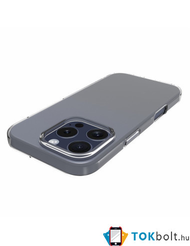 Rugalmas TPU tok Apple iPhone 16 Pro készülékhez - ÁTTETSZŐ