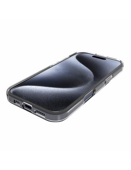 Rugalmas TPU tok Apple iPhone 16 Pro készülékhez - ÁTTETSZŐ