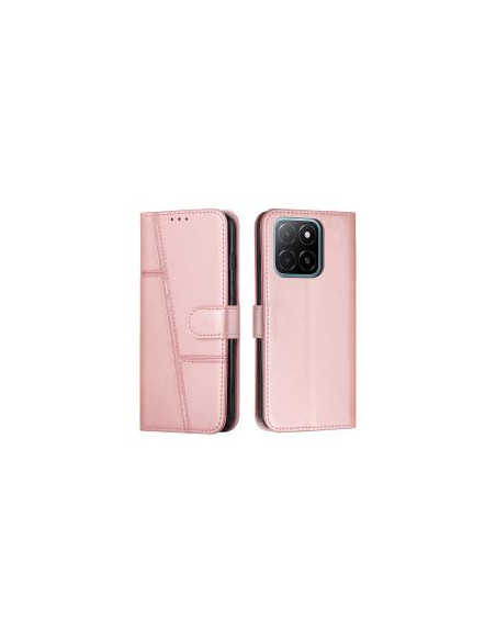 Oldalra nyíló tok Honor 600 Smart telefonhoz - RÓZSAARANY