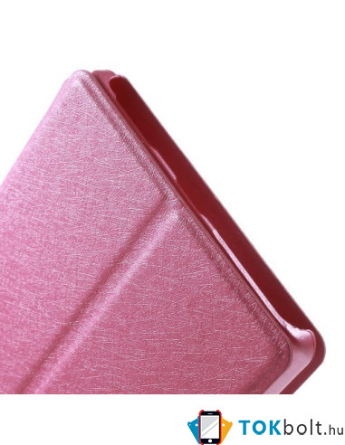 Pink színű két ablakos tok Lenovo Vibe Z2 Pro telefonhoz