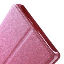 Pink színű két ablakos tok Lenovo Vibe Z2 Pro telefonhoz