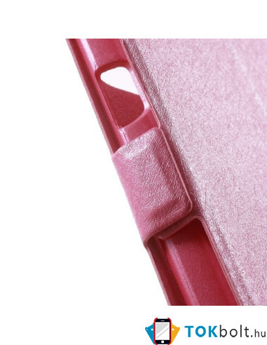 Pink színű két ablakos tok Lenovo Vibe Z2 Pro telefonhoz