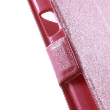 Pink színű két ablakos tok Lenovo Vibe Z2 Pro telefonhoz