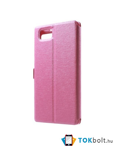 Pink színű két ablakos tok Lenovo Vibe Z2 Pro telefonhoz