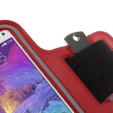 Karra csatolható telefontok futáshoz - 7,5*15,5 cm - PIROS