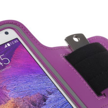Karra csatolható telefontok futáshoz - 7,5*15,5 cm - LILA