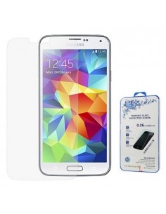 Samsung Galaxy S5 típusú telefonhoz képernyővédő karcáló edzett üveg 