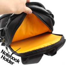 Fényképezőgép és Notebook / Laptop tartó vízálló hátizsák - FEKETE
