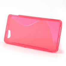 S-line rugalmas pink telefontok Sony Xperia Z1 Compact készülékhez